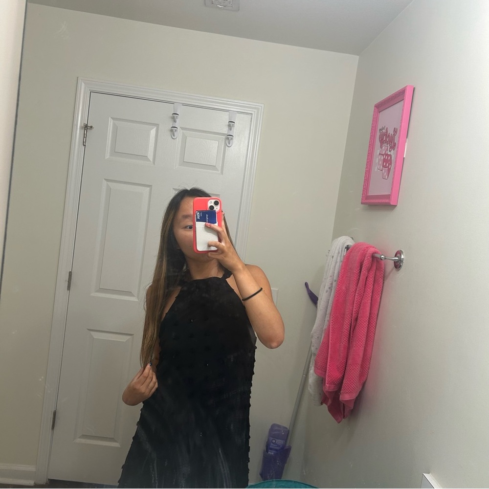 SHEIN Black Sleeveless Dress